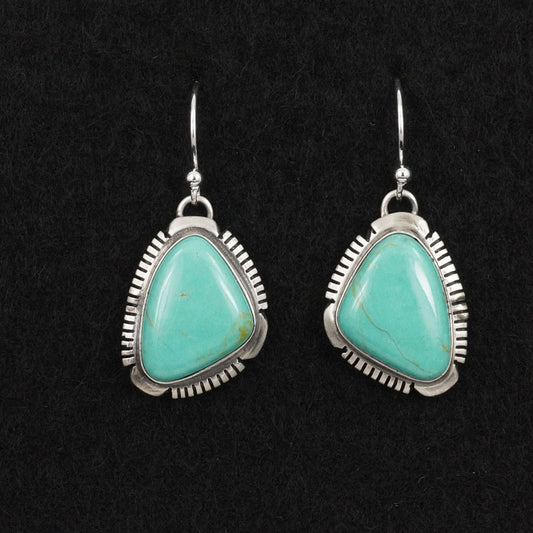 Thomas Francisco Turquoise & Sterling Silver Earrings