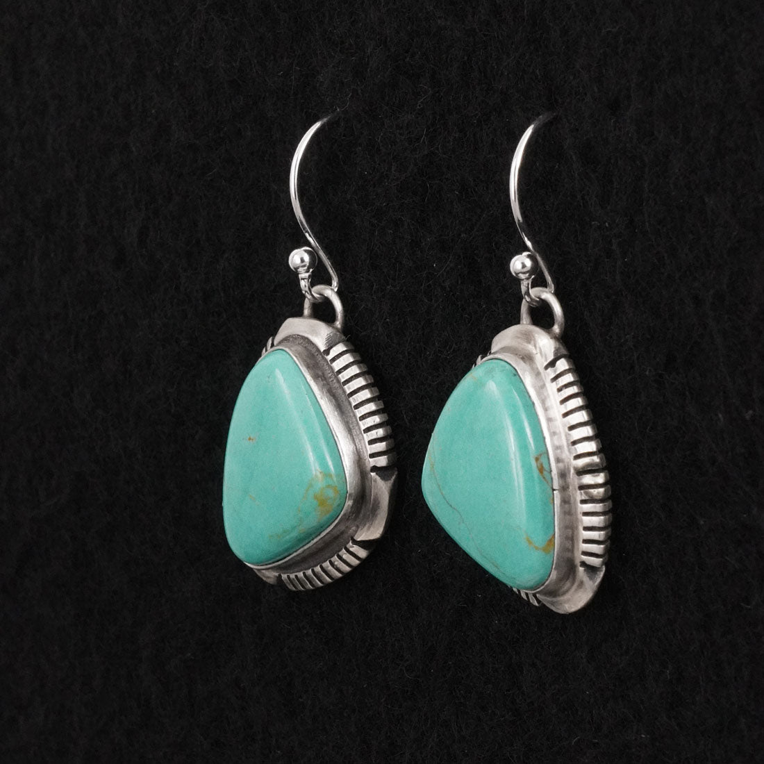 Thomas Francisco Turquoise & Sterling Silver Earrings