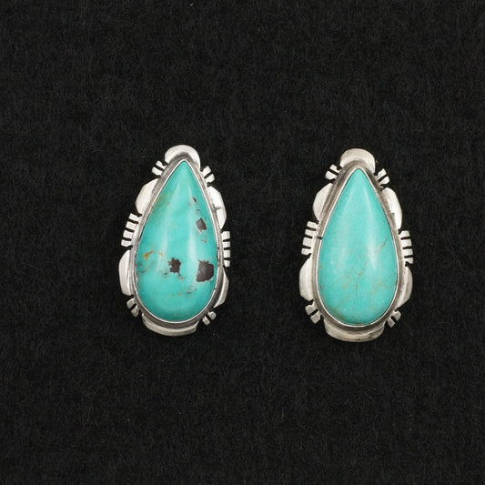 Thomas Francisco Turquoise & Sterling Silver Earrings