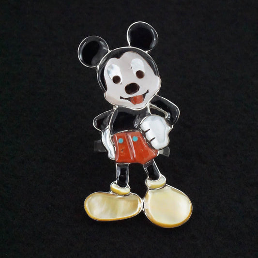 Don Dewa Multi-Stone & Sterling Silver Ring Adjustable