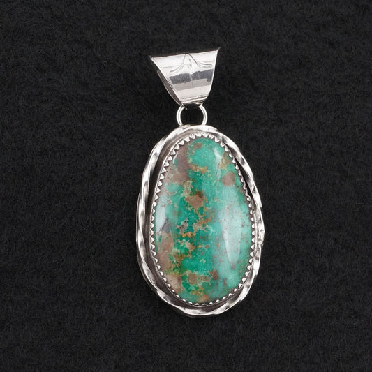 Ernest Hawthorne Turquoise & Sterling Silver Pendant