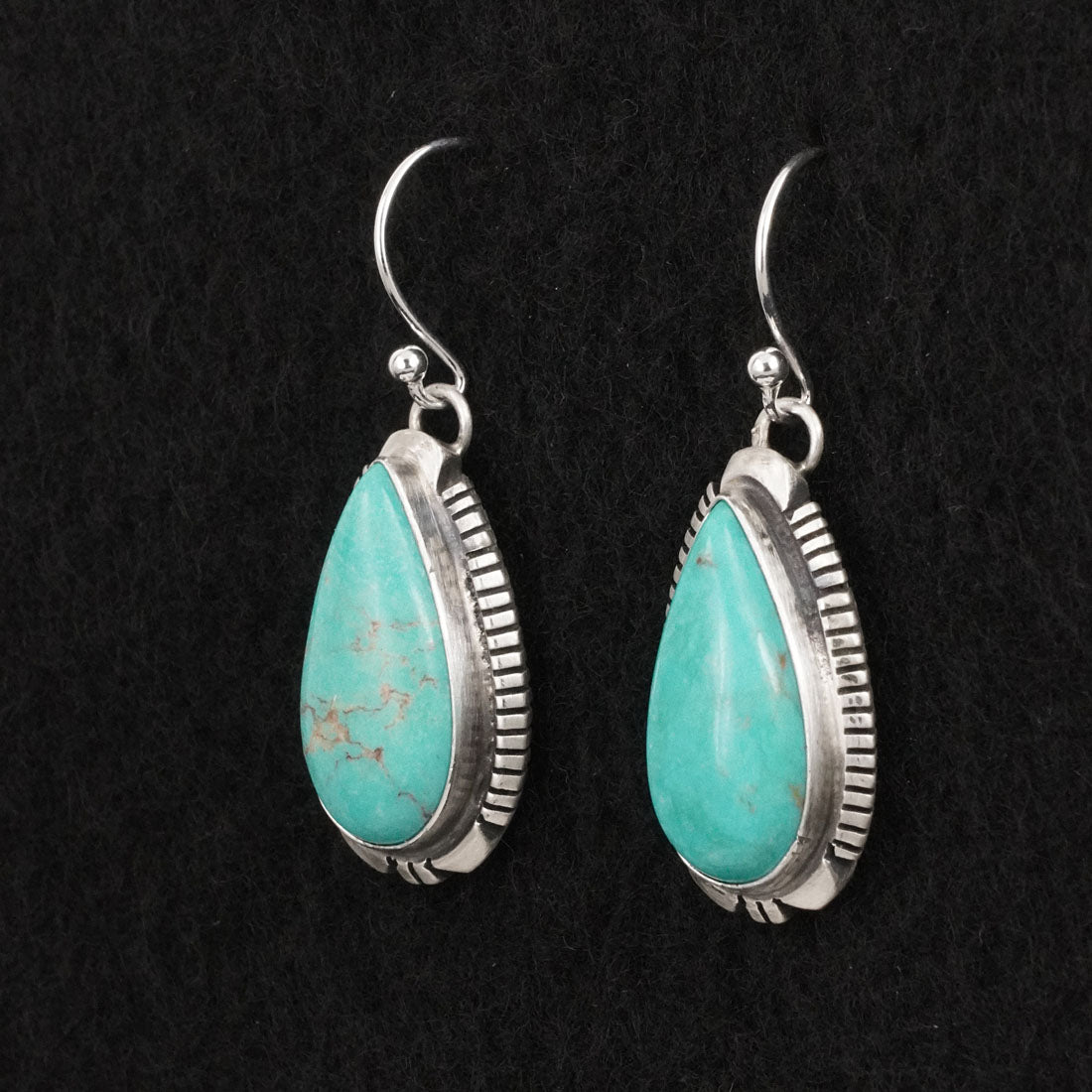 Thomas Francisco Turquoise & Sterling Silver Earrings