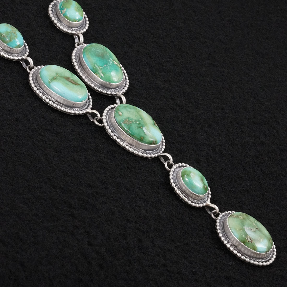 Darrin Livingston Turquoise & Sterling Silver Necklace Set