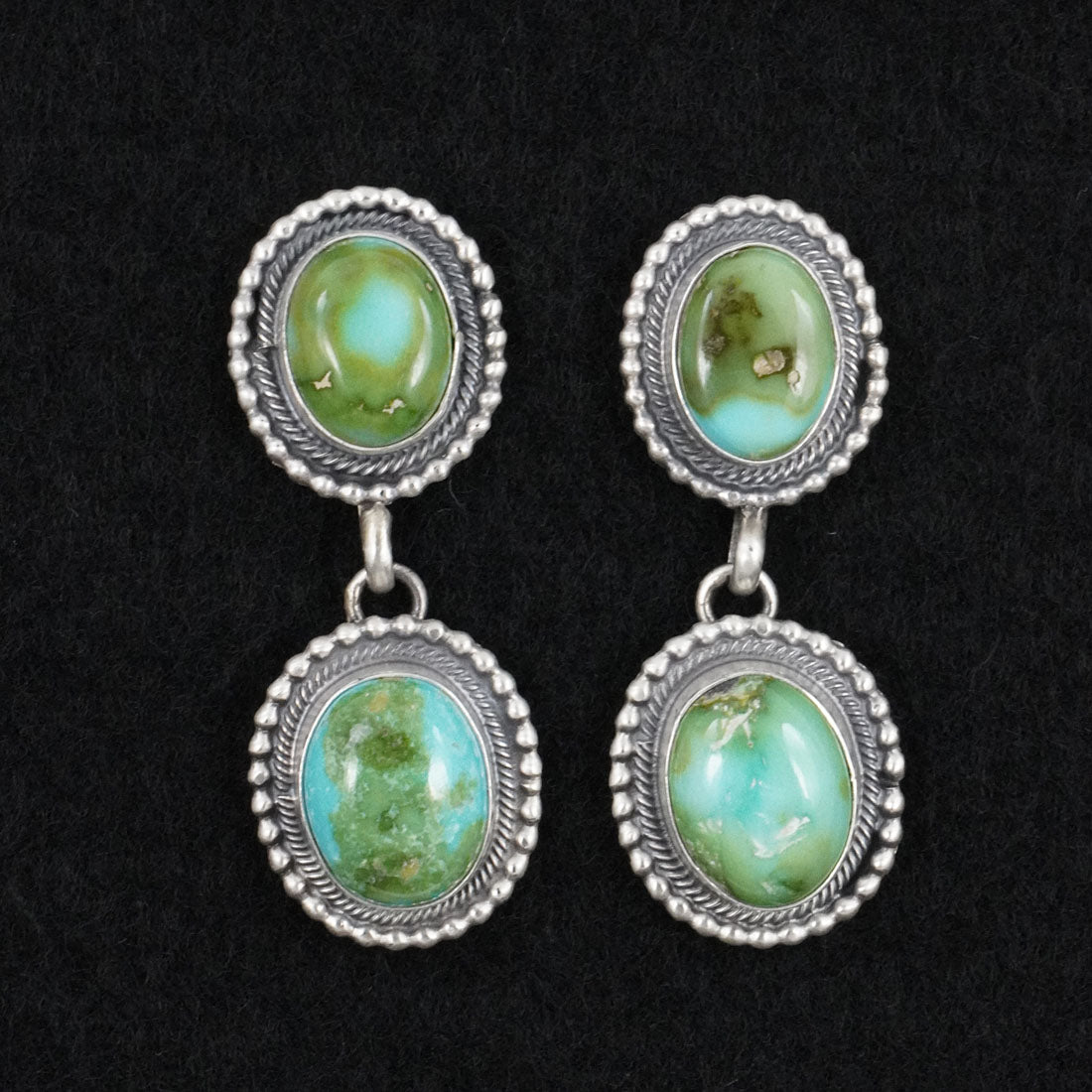 Darrin Livingston Turquoise & Sterling Silver Necklace Set