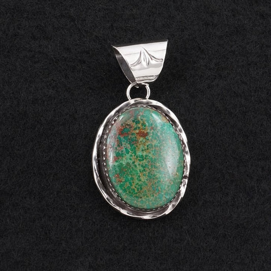 Ernest Hawthorne Turquoise & Sterling Silver Pendant
