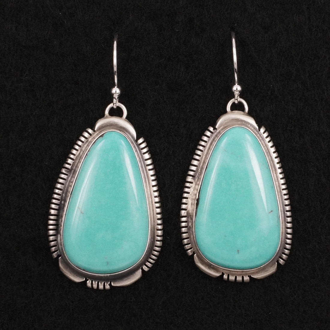 Thomas Francisco Turquoise & Sterling Silver Earrings