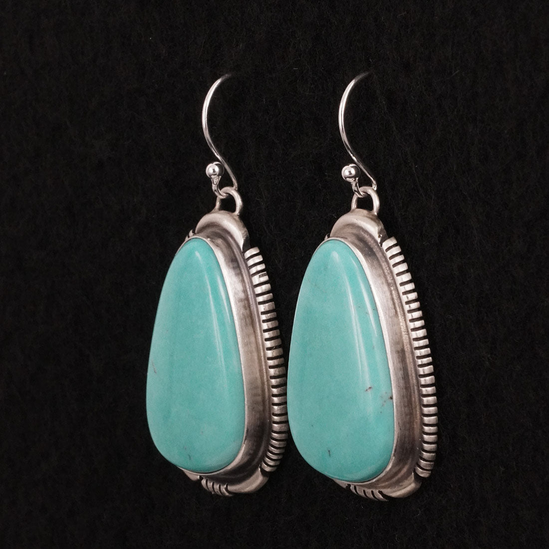 Thomas Francisco Turquoise & Sterling Silver Earrings