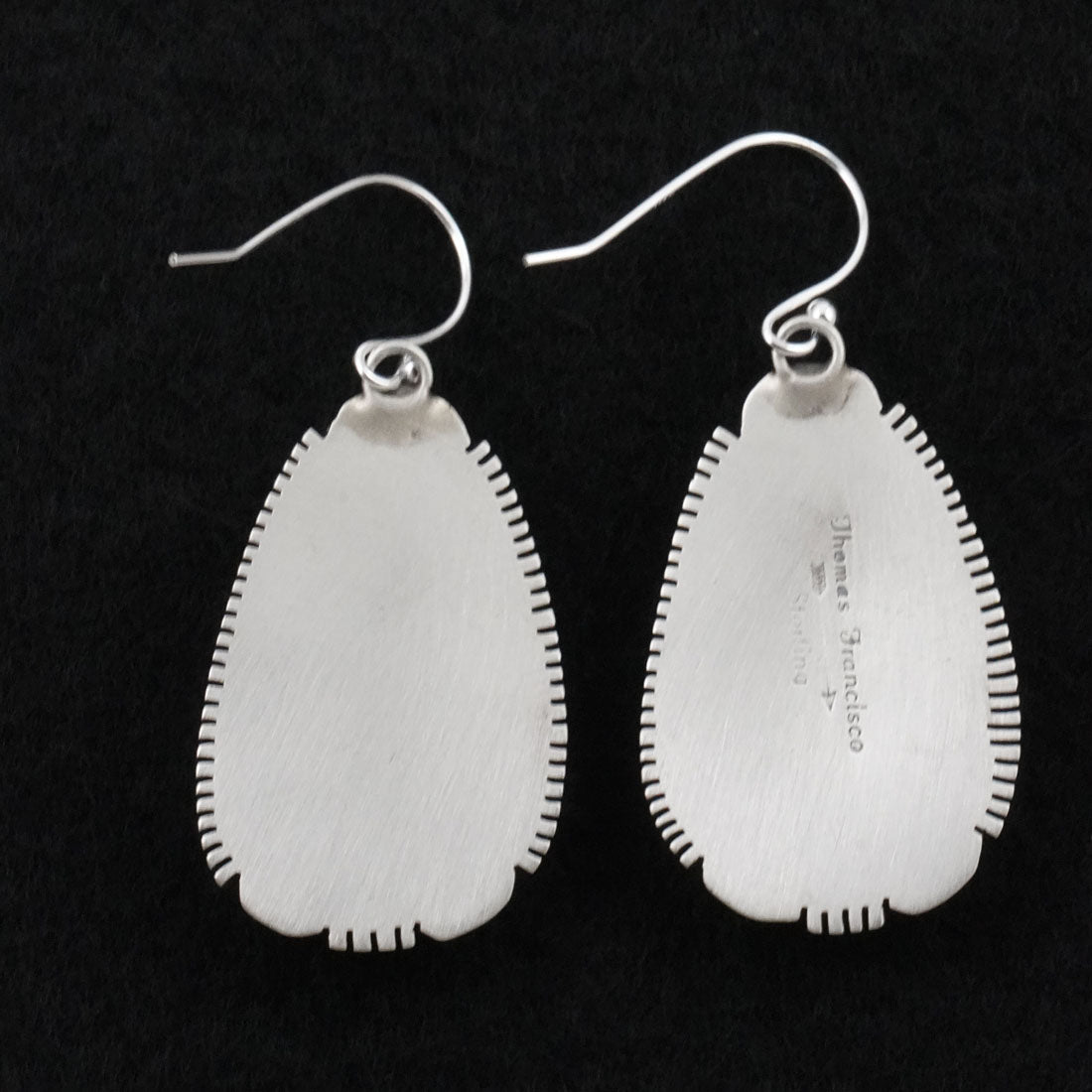Thomas Francisco Turquoise & Sterling Silver Earrings