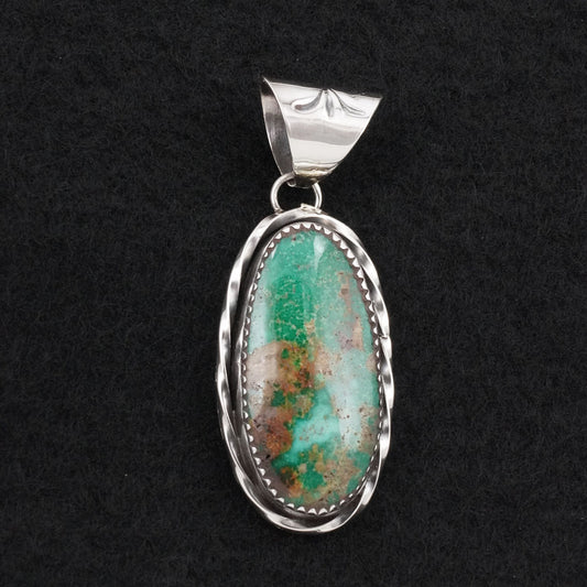 Ernest Hawthorne Turquoise & Sterling Silver Pendant