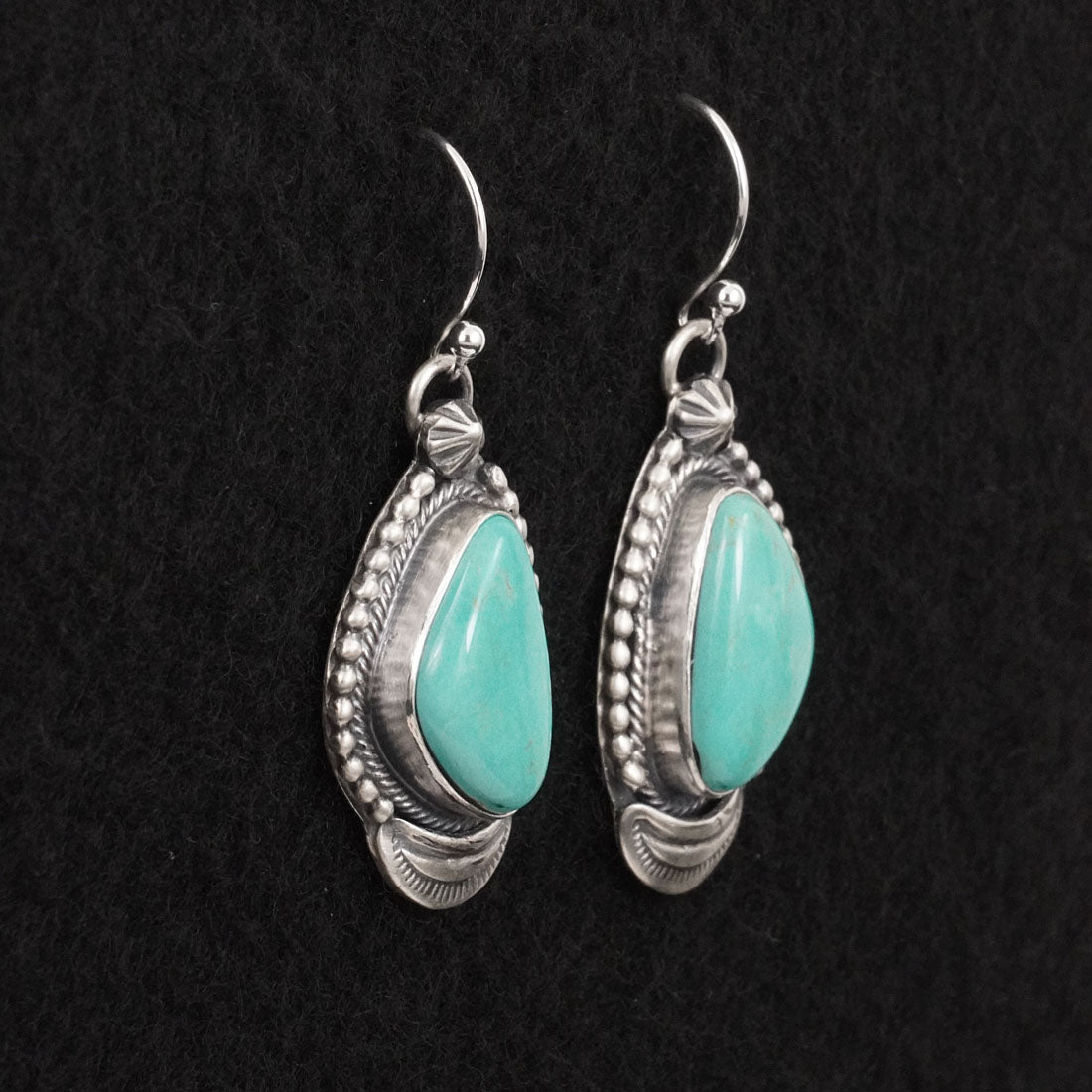 Bobby Johnson Turquoise & Sterling Silver Earrings
