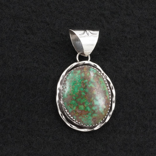 Ernest Hawthorne Turquoise & Sterling Silver Pendant