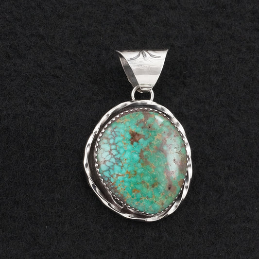 Ernest Hawthorne Turquoise & Sterling Silver Pendant