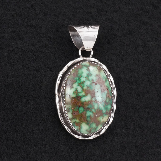 Ernest Hawthorne Turquoise & Sterling Silver Pendant