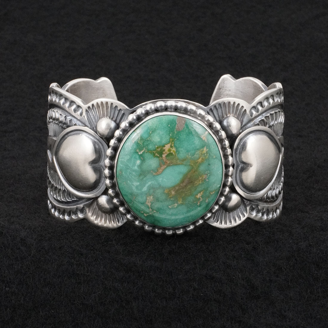Arnold Blackgoat Turquoise & Sterling Silver Bracelet