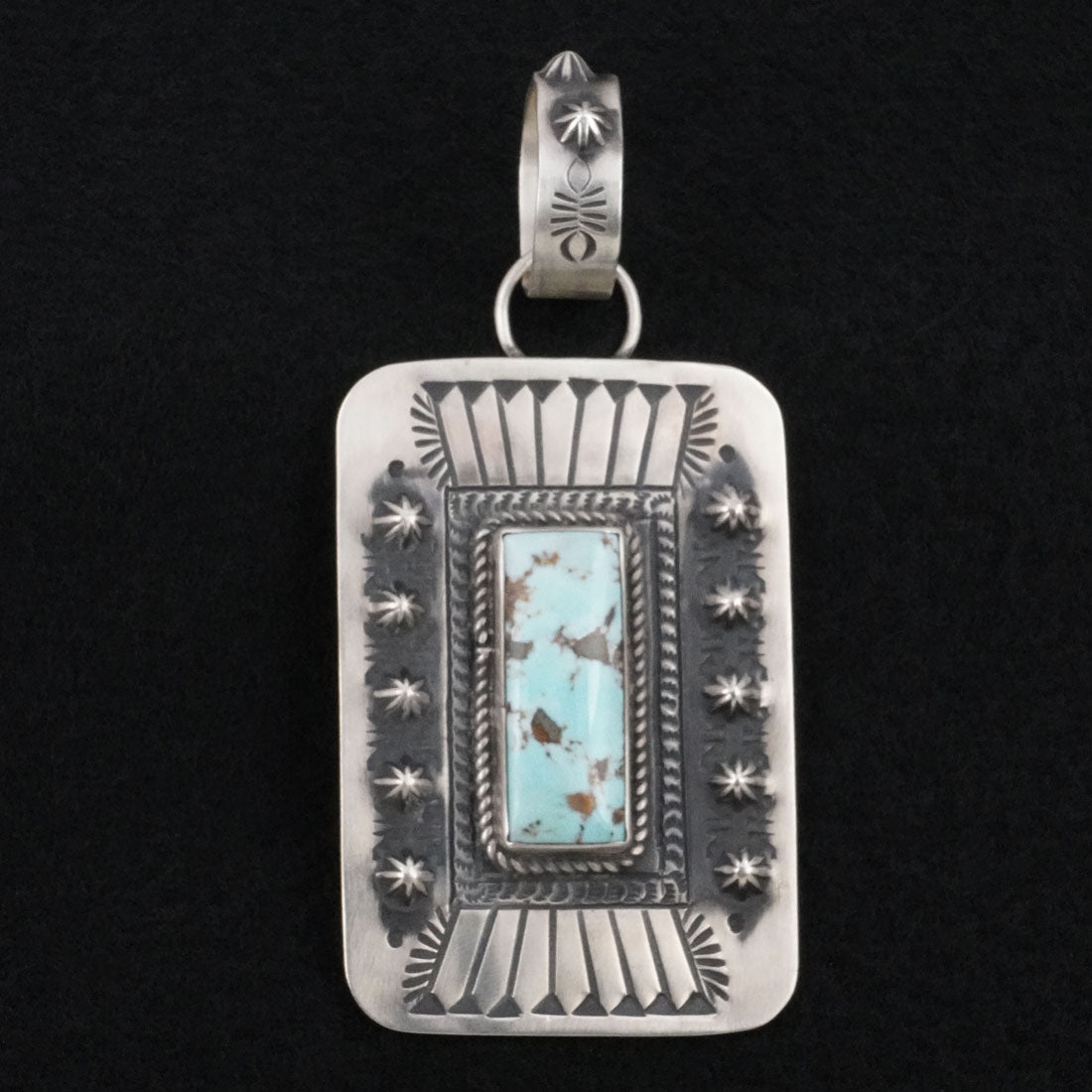 Elvira Bill Turquoise & Sterling Silver Pendant