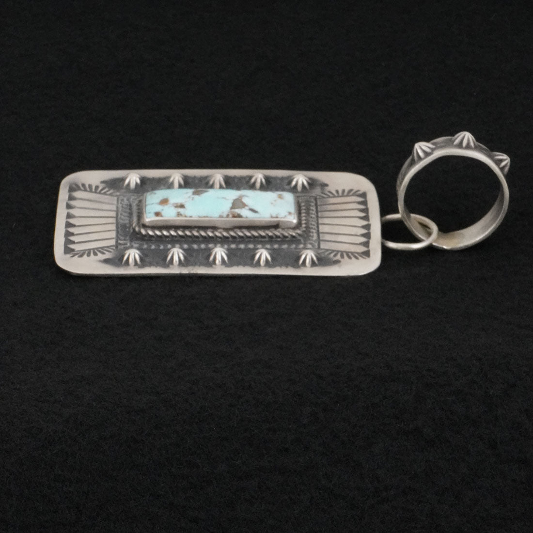 Elvira Bill Turquoise & Sterling Silver Pendant