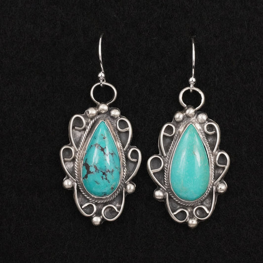 Kobe Martinez Turquoise & Sterling Silver Earrings