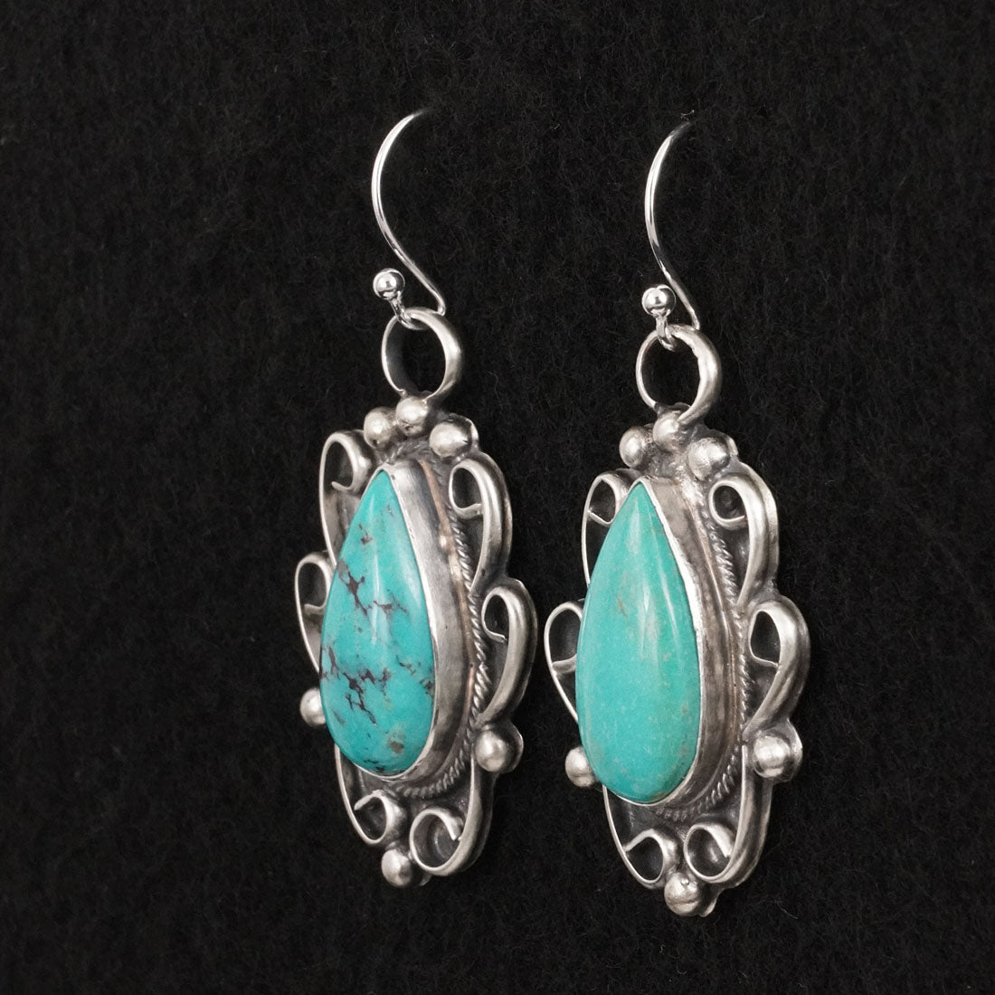 Kobe Martinez Turquoise & Sterling Silver Earrings