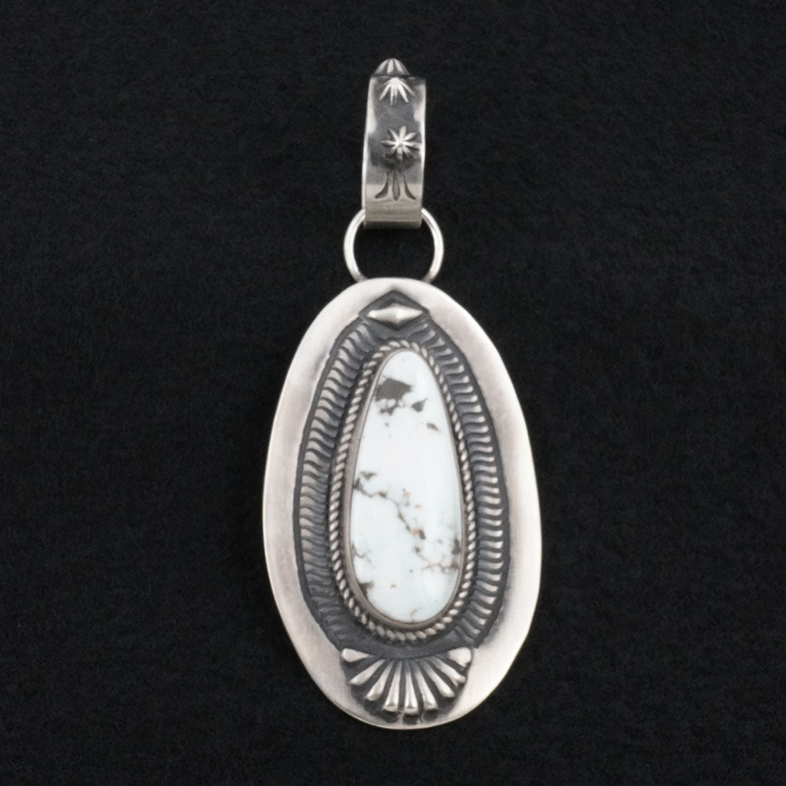 Elvira Bill Turquoise & Sterling Silver Pendant