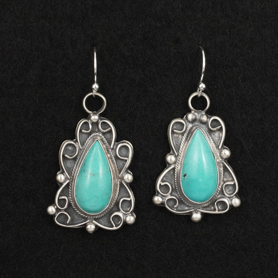 Kobe Martinez Turquoise & Sterling Silver Earrings