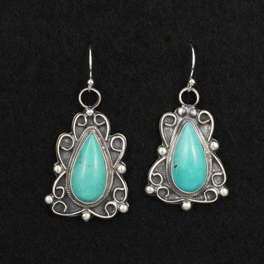 Kobe Martinez Turquoise & Sterling Silver Earrings