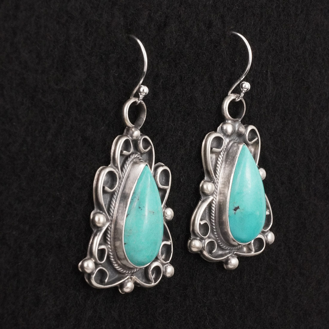 Kobe Martinez Turquoise & Sterling Silver Earrings
