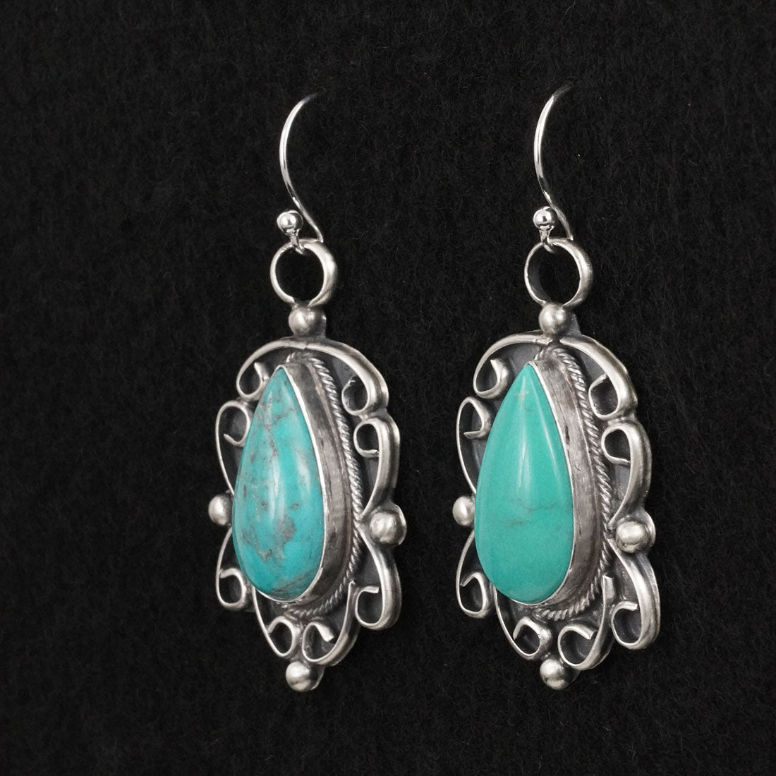 Kobe Martinez Turquoise & Sterling Silver Earrings