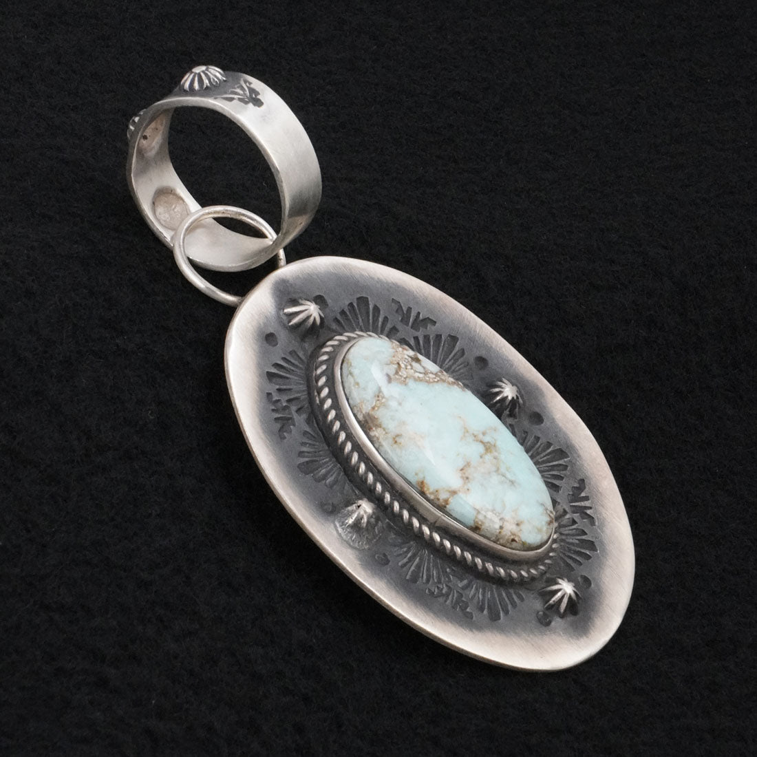 Elvira Bill Turquoise & Sterling Silver Pendant