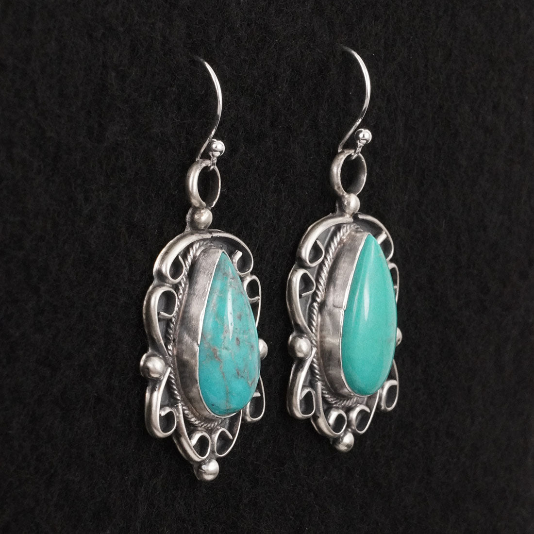 Kobe Martinez Turquoise & Sterling Silver Earrings
