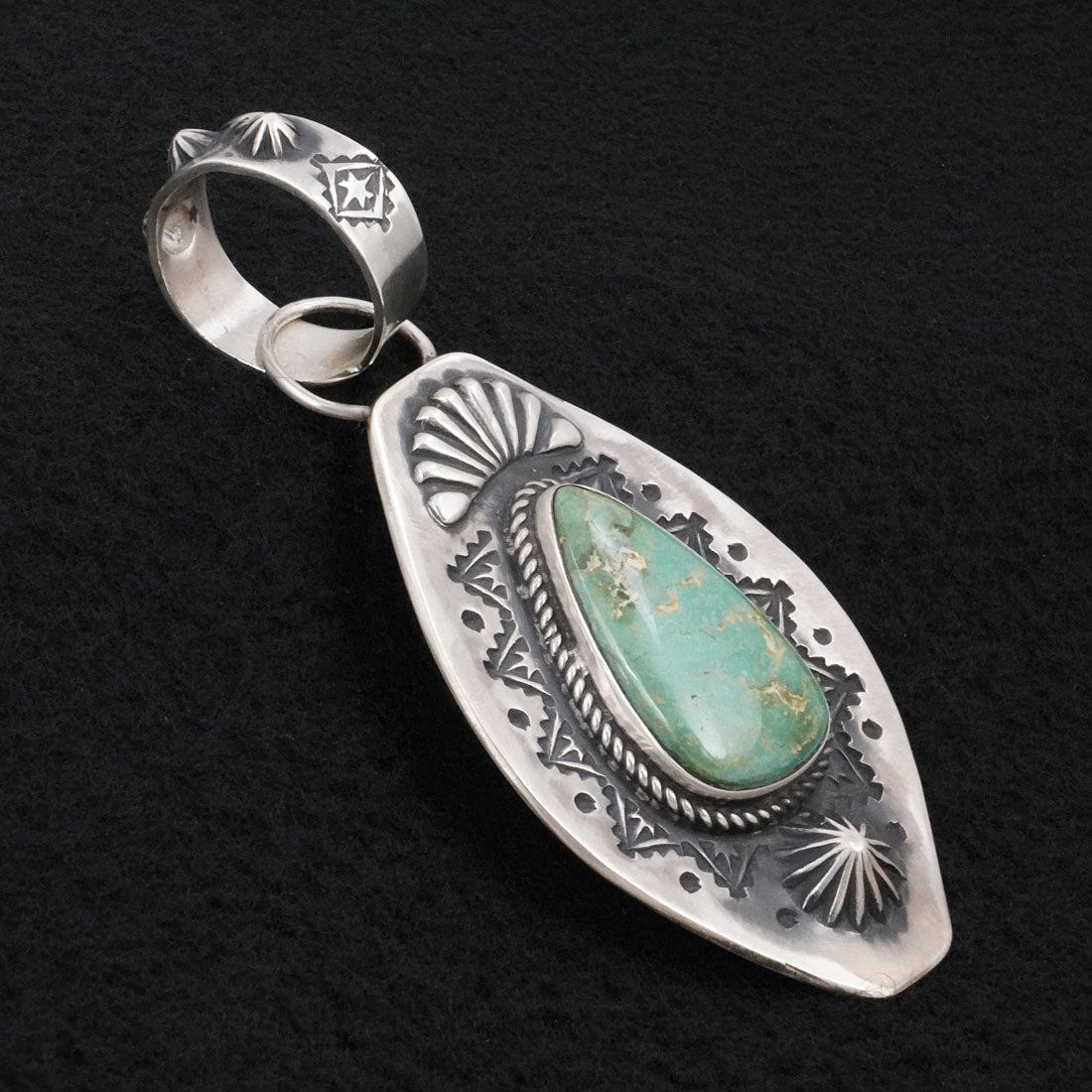 Elvira Bill Turquoise & Sterling Silver Pendant