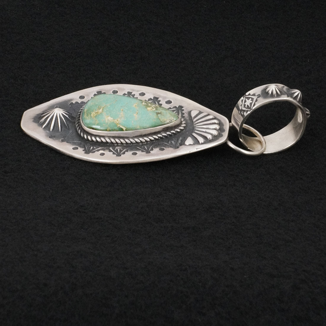 Elvira Bill Turquoise & Sterling Silver Pendant