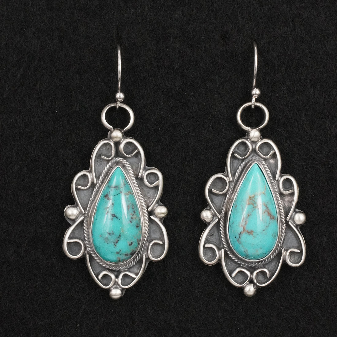 Kobe Martinez Turquoise & Sterling Silver Earrings