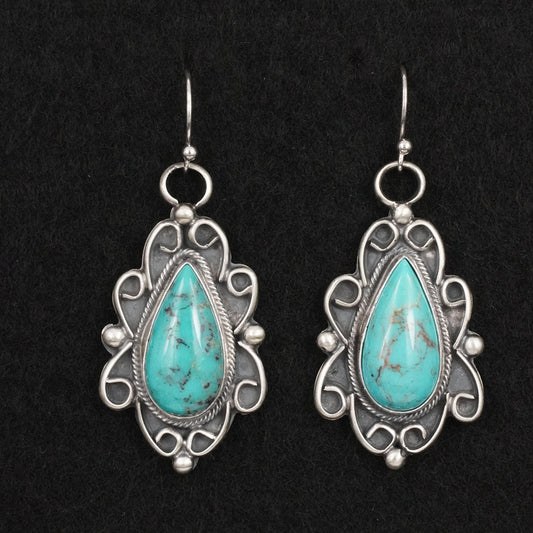 Kobe Martinez Turquoise & Sterling Silver Earrings