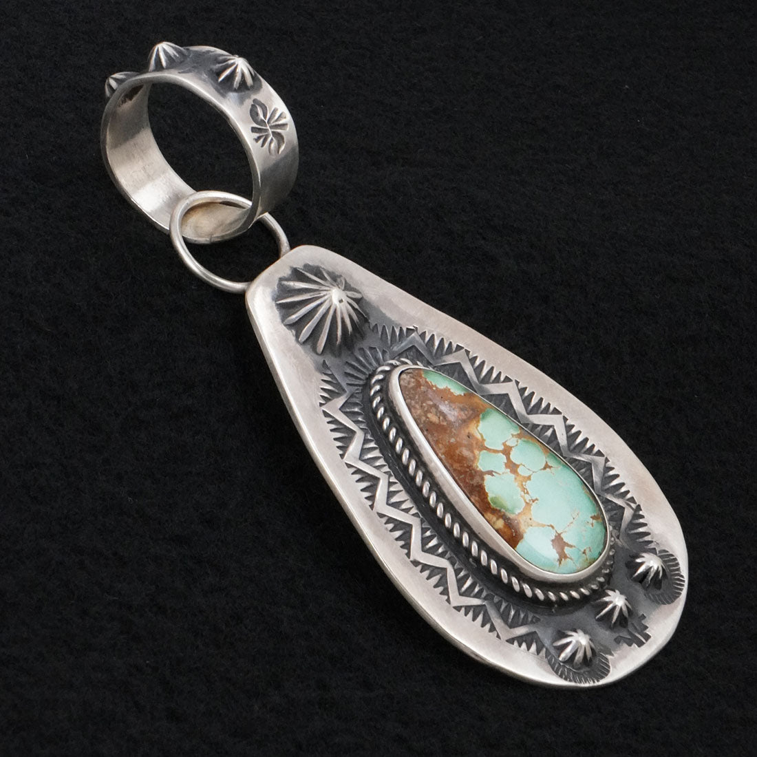 Elvira Bill Turquoise & Sterling Silver Pendant