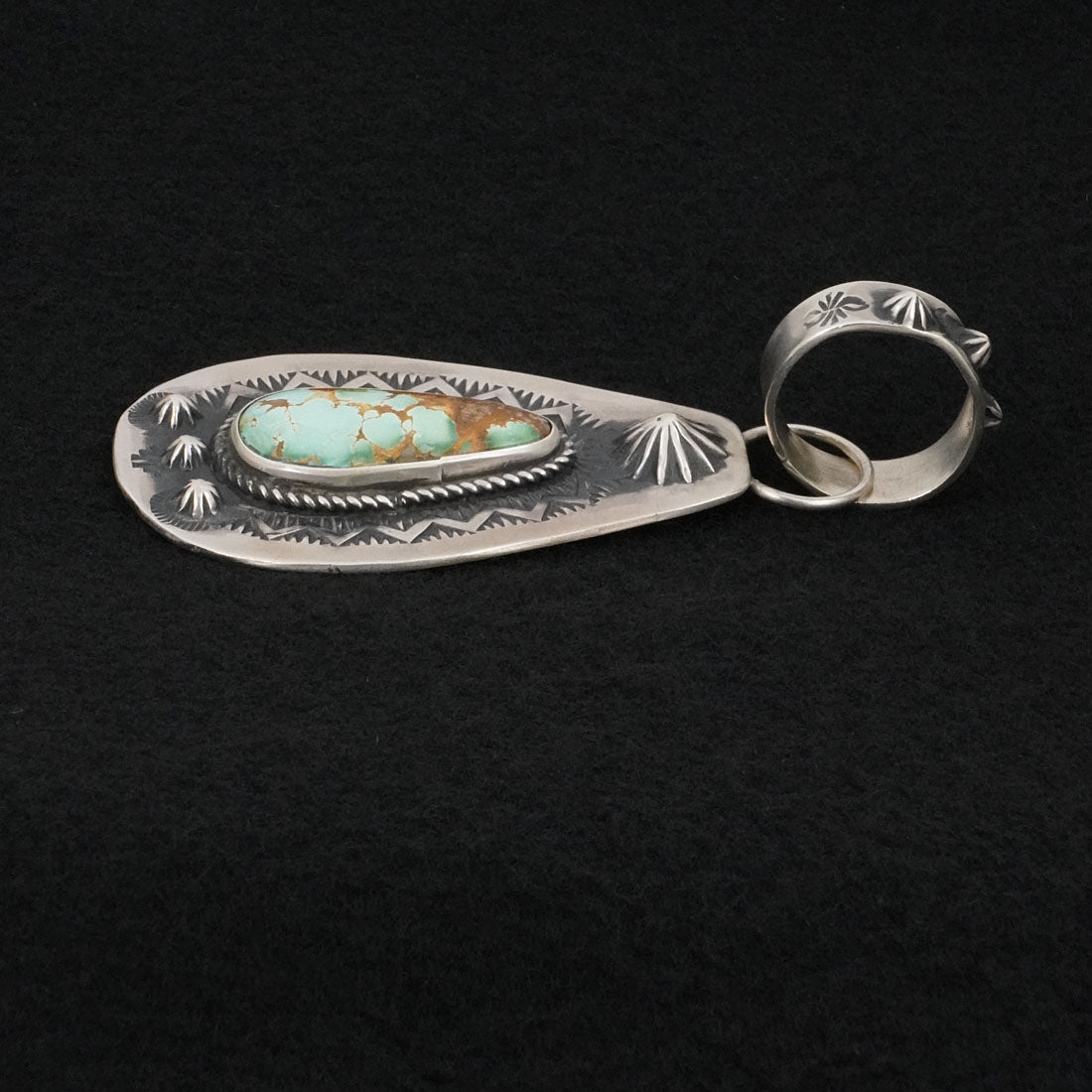 Elvira Bill Turquoise & Sterling Silver Pendant