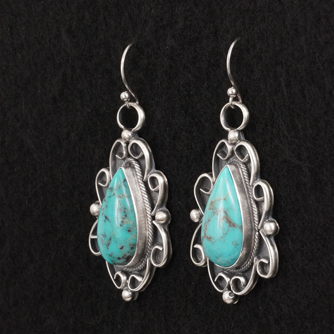 Kobe Martinez Turquoise & Sterling Silver Earrings