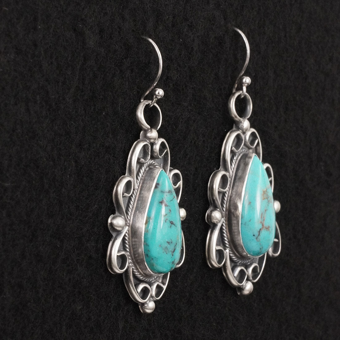 Kobe Martinez Turquoise & Sterling Silver Earrings