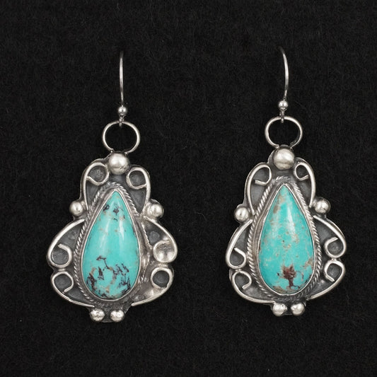 Kobe Martinez Turquoise & Sterling Silver Earrings