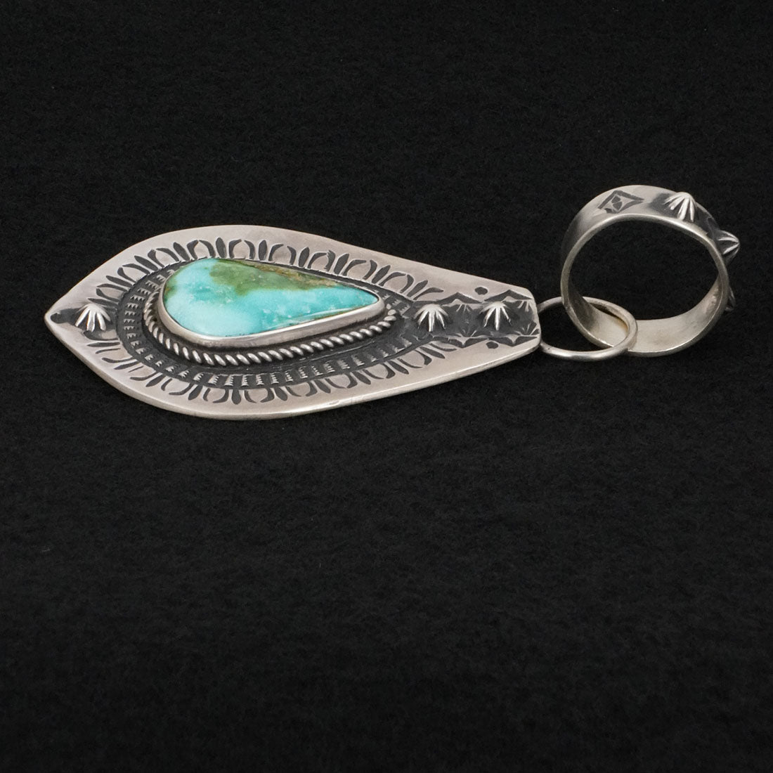 Elvira Bill Turquoise & Sterling Silver Pendant