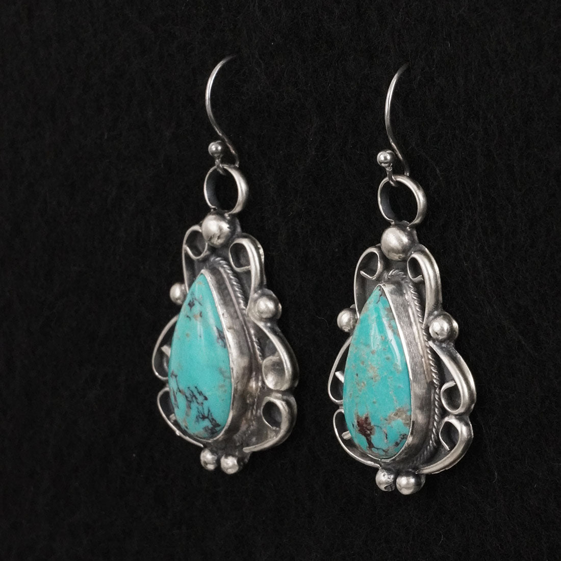 Kobe Martinez Turquoise & Sterling Silver Earrings