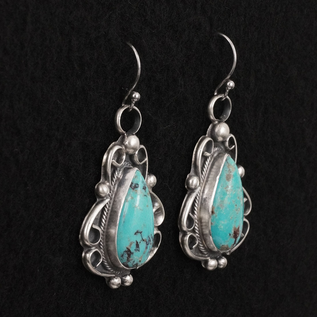 Kobe Martinez Turquoise & Sterling Silver Earrings