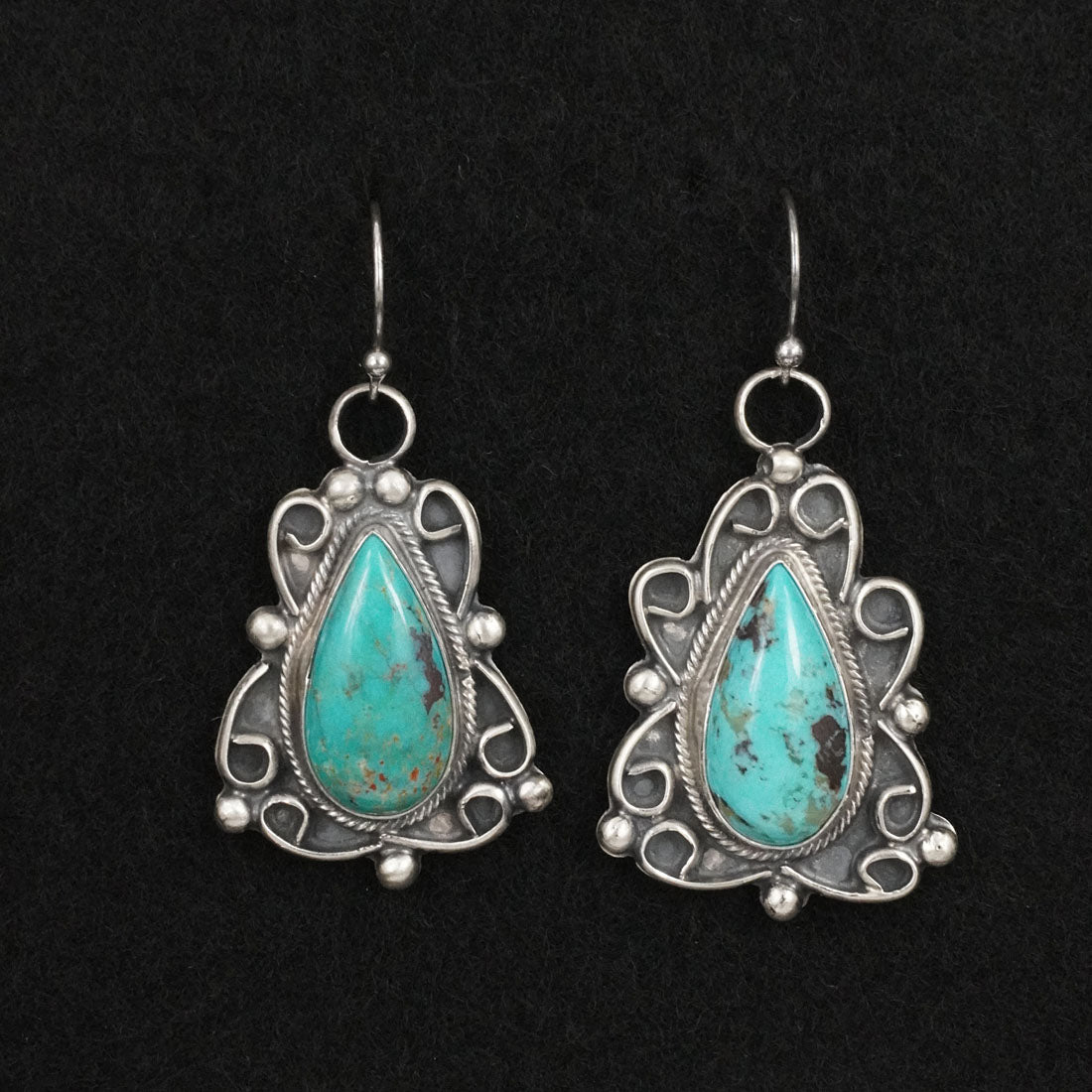 Kobe Martinez Turquoise & Sterling Silver Earrings