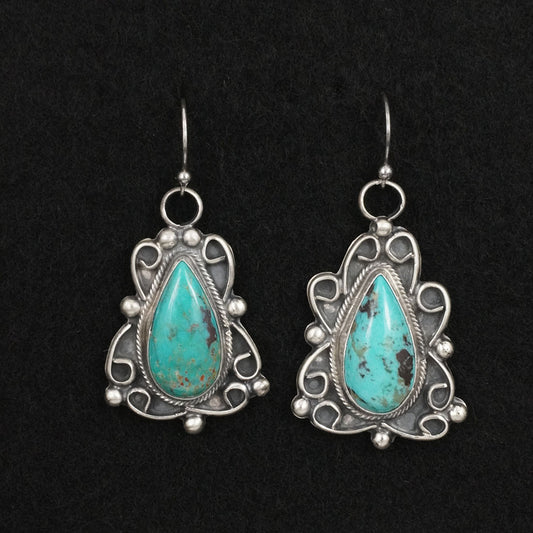Kobe Martinez Turquoise & Sterling Silver Earrings