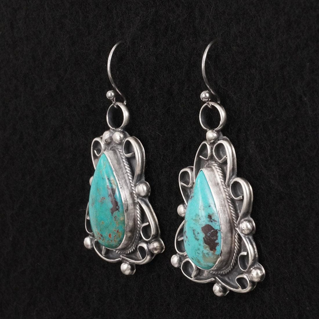 Kobe Martinez Turquoise & Sterling Silver Earrings