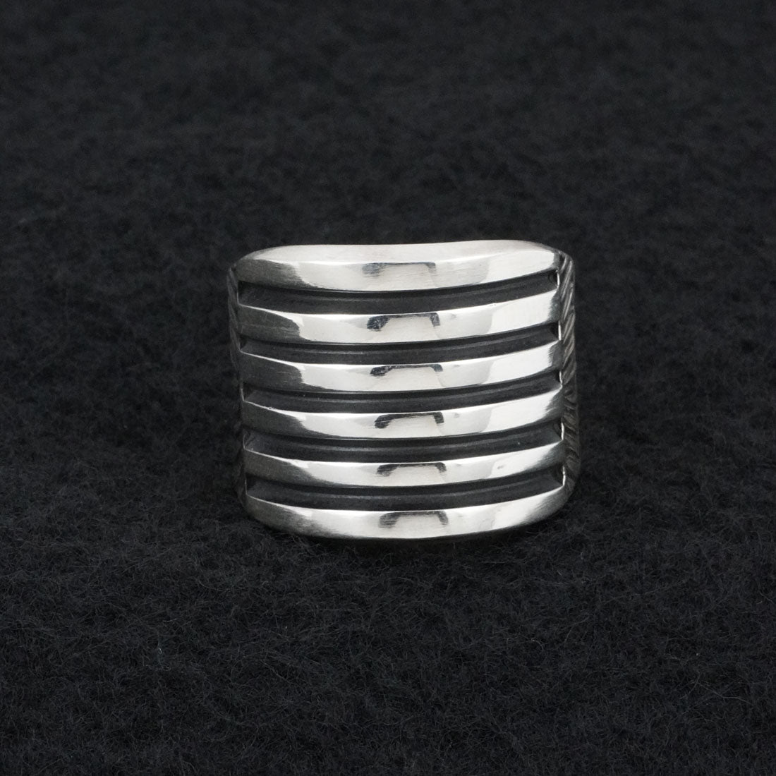 Elvira Bill Sterling Silver Ring Sz. 9.5