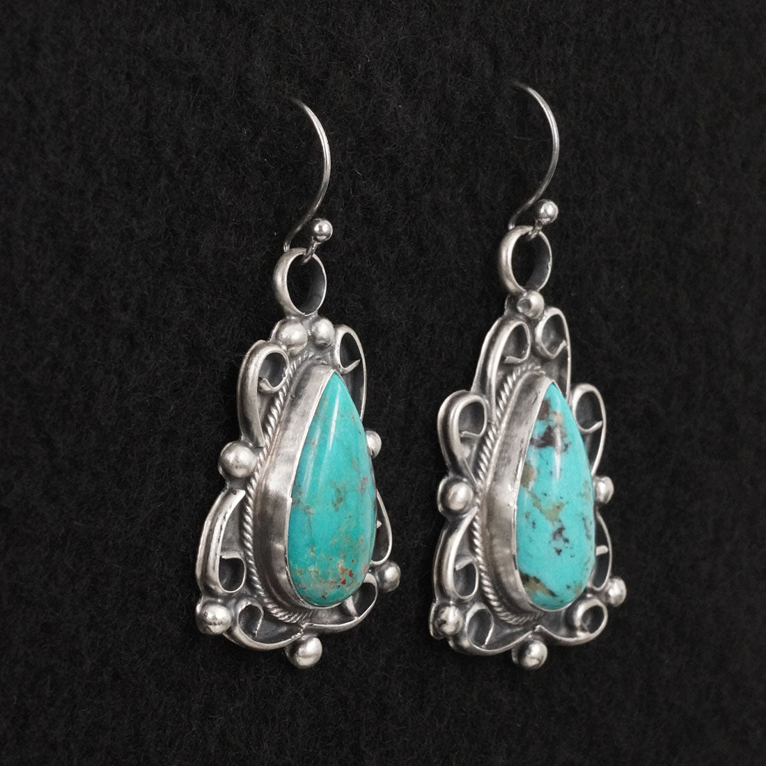 Kobe Martinez Turquoise & Sterling Silver Earrings