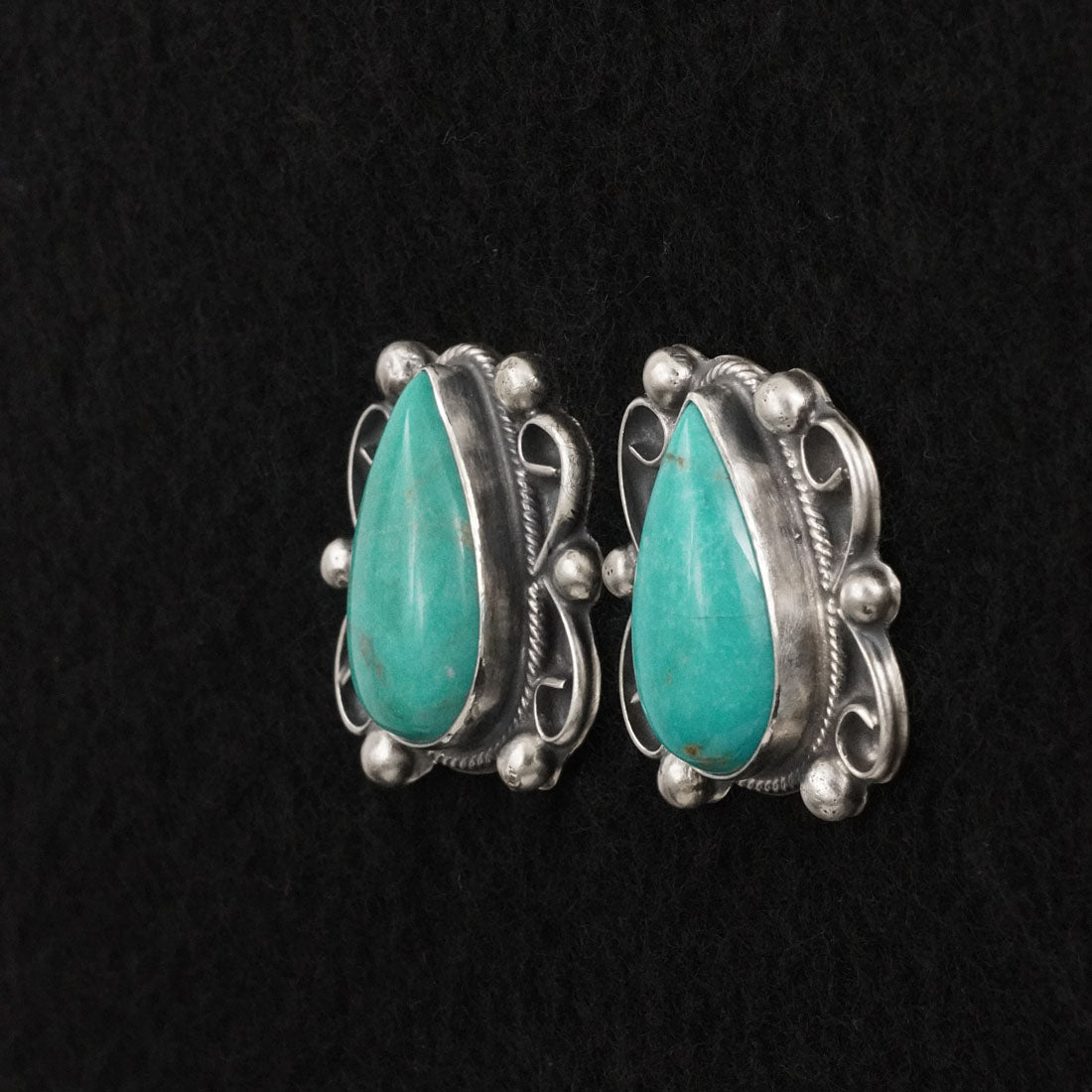 Kobe Martinez Turquoise & Sterling Silver Earrings