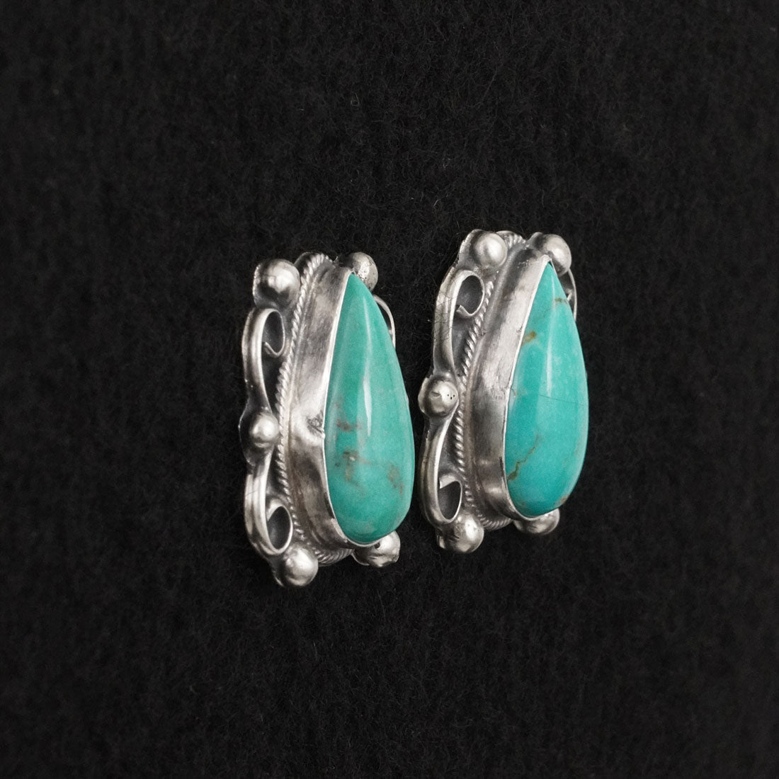 Kobe Martinez Turquoise & Sterling Silver Earrings