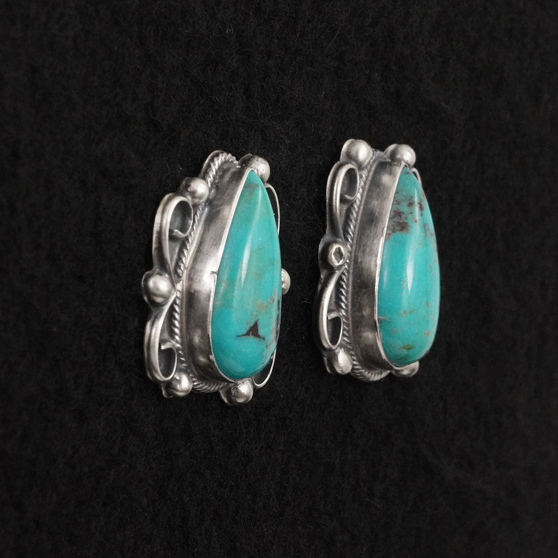 Kobe Martinez Turquoise & Sterling Silver Earrings