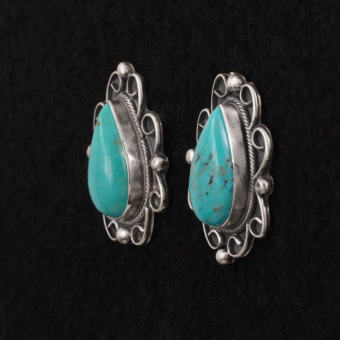 Kobe Martinez Turquoise & Sterling Silver Earrings